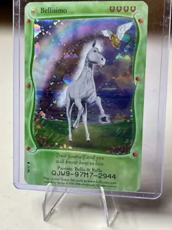 Bella Sara Baby Bella BELLISIMO Foil Card S4/37- MINT CONDITION-RARE - Image 1