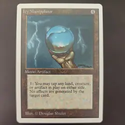 Magic the Gathering MTG card: Icy Manipulator Unlimited Edition Regular - Image 1