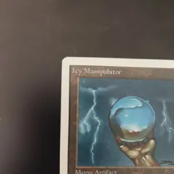 Magic the Gathering MTG card: Icy Manipulator Unlimited Edition Regular - Image 2