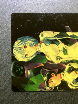 REI Neon Genesis Evangelion Clear Cards TCG Japanese Anime Amada 1997 #50 - Image 2