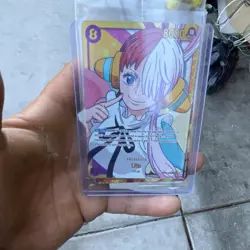 One Piece CCG Uta FILM Full Art Foil 8000 Attack Character Card Standard - Image 1