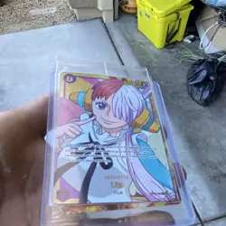 One Piece CCG Uta FILM Full Art Foil 8000 Attack Character Card Standard - Image 2