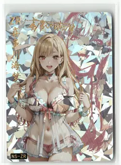 MARIN KITAGAWA NS-ZR PRISM HOLOGRAPHIC GIRLS STORY Anime Collectible Card - Image 1