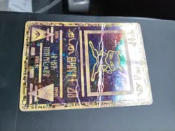 Pokemon TCG 1999 Ancient Mew Holo Movie Promo Damaged Card - Image 3