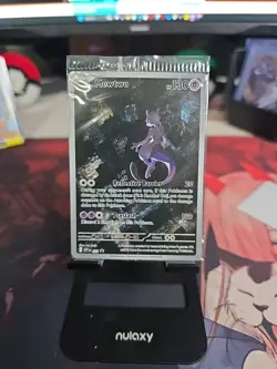 SEALED Pokemon Mewtwo TCG Promo Card New English, 052/151 - Image 1