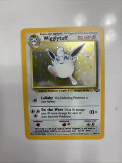 Pokemon TCG Wigglytuff Holo Rare Card 16/64 Excellent. - Image 1
