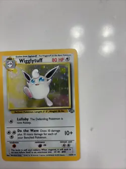 Pokemon TCG Wigglytuff Holo Rare Card 16/64 Excellent. - Image 2