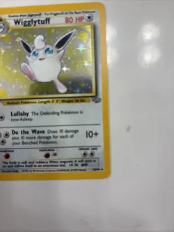 Pokemon TCG Wigglytuff Holo Rare Card 16/64 Excellent. - Image 3