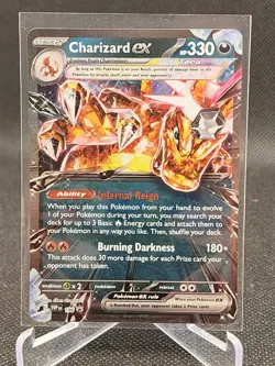 Charizard ex 196 Sv: Scarlet & Violet Promo Cards Holo Pokemon TCG - Image 1