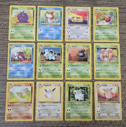 38qty Pokemon Vintage Jungle Base Card Lot. #2 - Image 3