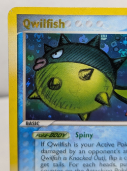 Pokemon Card - Qwilfish Team Rocket Returns 27/109 Rare Reverse Holo Stamped LP - Image 2