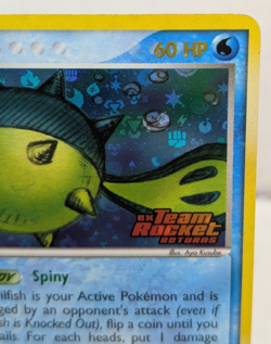 Pokemon Card - Qwilfish Team Rocket Returns 27/109 Rare Reverse Holo Stamped LP - Image 3