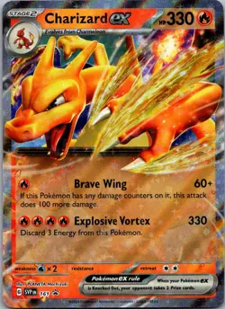 Charizard ex Promo SV: Scarlet & Violet Promo Cards 161 NM - Image 1