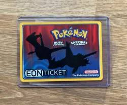 Pokemon Eon Ticket Promo E-Reader E Card Ruby & Sapphire Edition Southern Island - Image 1