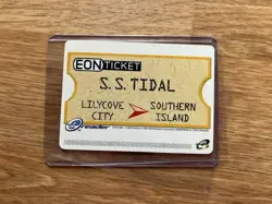 Pokemon Eon Ticket Promo E-Reader E Card Ruby & Sapphire Edition Southern Island - Image 2