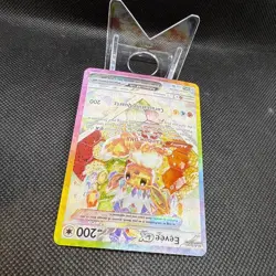 Pokemon Scarlet & Violet Black Star Promo Card Eevee Ex #SVP174-LP - Image 5