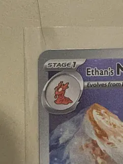 Ethan's Magcargo Holo Pokemon Card ASCEN Stage 1 130 HP 70× 222/217 - Image 3