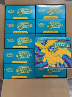 Pokemon Ascended Heroes (ME2.5) Elite Trainer Box Case! Brand New Factory Sealed - Image 1