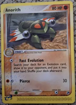 Pokemon TCG- Anorith 27/100 EX Sandstorm Regular LP - Image 1