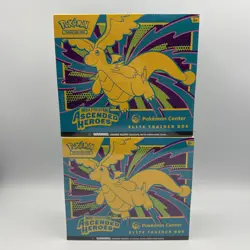 Mega Evolution Ascended Heroes Pokemon Center Elite Trainer Box ETB Lot of 2 - Image 1