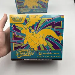Mega Evolution Ascended Heroes Pokemon Center Elite Trainer Box ETB Lot of 2 - Image 2
