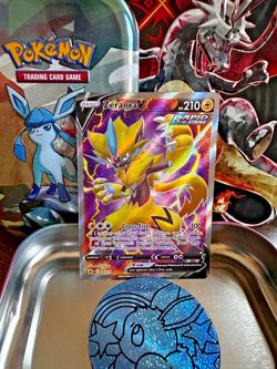 Pokemon TCG Zeraora V 165/198 Sword & Shield - Chilling Reign Holo - Image 1