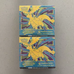 Ascended Heroes Pokemon Center Exclusive ETB Factory Sealed - 2 pack - Image 1