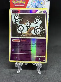 Pokemon Unown HeartGold SoulSilver 55/123 Reverse Holo - Image 1