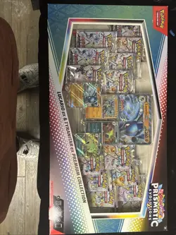 Pokemon Lucario Ex & Tyranitar Ex Premium Collection Prismatic Evolutions - Image 1