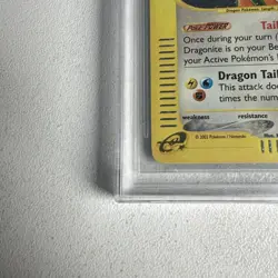 Dragonite Holo Rare 9/165 Expedition Beckett 9 WOTC Vintage Pokemon - Image 2