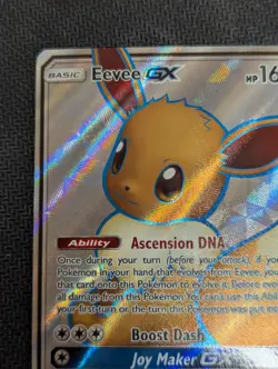 Pokemon TCG Eevee GX Full Art Sun & Moon Promo SM242 - LP - Image 4