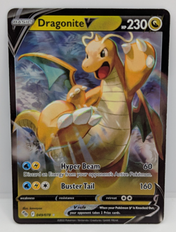 Dragonite V 049/078 Pokemon GO Holo NM Pokemon - Image 1