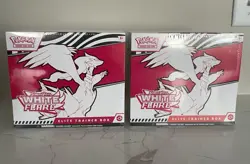 Pokemon TCG White Flare Elite Trainer Box ETB Sealed (x2) - Image 1