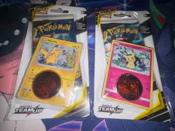 Pokemon Sun & Moon Team Up Lot of 2 Sealed Blisters - signature required - Image 2