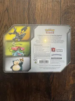 Celebi & Venusaur GX Tin Pokemon Tag Team Sealed 2019 - Image 2