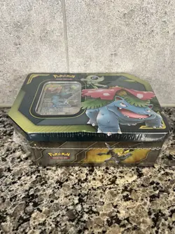 Pokemon Tag Team Tin Venasaur Celebi GX Sealed - Image 2
