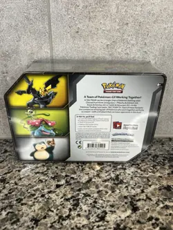 Pokemon Tag Team Tin Venasaur Celebi GX Sealed - Image 4