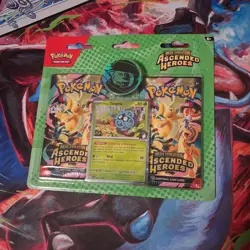 Pokemon TCG Ascended Heroes 2-Pack Blisters Erika & Larry Lot of 3 - Image 3