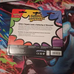 Pokemon TCG Ascended Heroes 2-Pack Blisters Erika & Larry Lot of 3 - Image 4