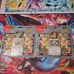 Pokemon TCG Ascended Heroes 2-Pack Blisters Erika & Larry Lot of 3 - Image 5