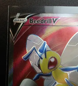 Pokemon TCG Beedrill V 160/189 Full Art Rare Astral Radiance LP - Image 2