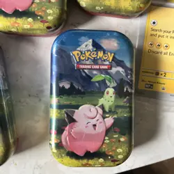Pokemon TCG: Mega Evolution Ascended Heroes - 9 Sealed Mini Tin - InHand - Image 2