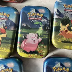 Pokemon TCG: Mega Evolution Ascended Heroes - 9 Sealed Mini Tin - InHand - Image 4