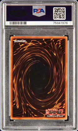 2002 YU-GI-OH! LOB-LEGEND OF BLUE EYES WHITE DRAGON #005 DARK MAGICIAN PSA 6 - Image 2