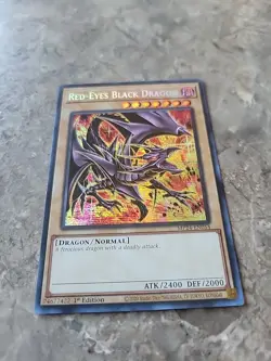 RED-EYES BLACK DRAGON SECRET RARE MP24-EN054 1st NM YUGIOH TCG ALT ART - Image 2