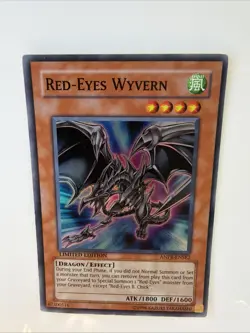 Red-Eyes Wyvern - ANPR-ENSE2 - Super Rare - Limited Edition - Yugioh - Image 3