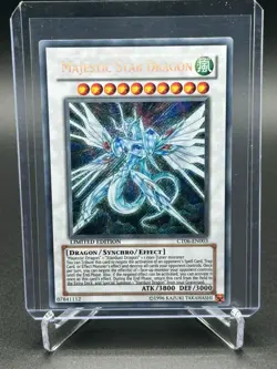Yugioh TCG Majestic Star Dragon Secret Rare CT06-EN003 LP Limited Edition - Image 1