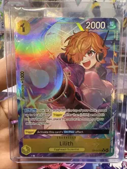 Lilith Alt Art OP13-113 Carrying On His Will One Piece TCG NM ENGLISH - Image 1