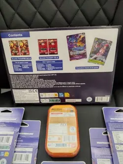 (LOT OF 7) One Piece TCG Mini Tin OP13 + illustration box + sleeved booster OP14 - Image 2