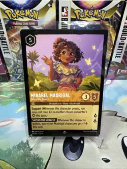 Mirabel Madrigal - Gift of the Family 18/204 Super Rare Ursula's Return Lorcana - Image 1